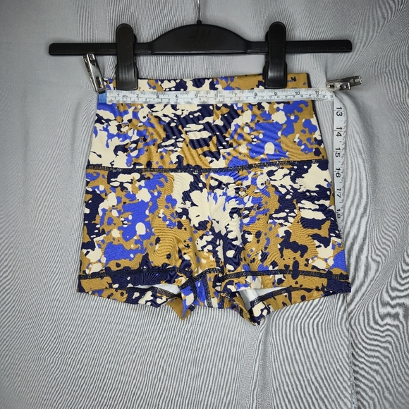 Aerie Offline Super Shortie Bike Shorts Multi Coloured Size S - Picture 4 of 5